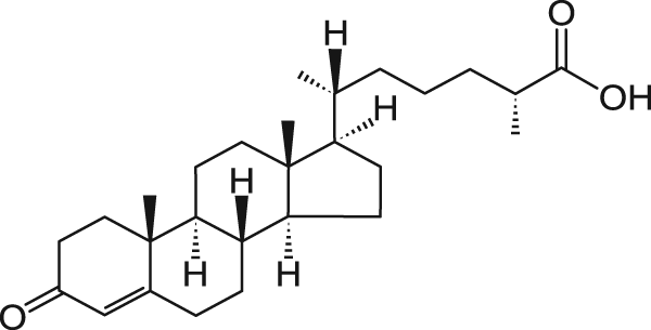 3-oxo-4-cholestenoic acid