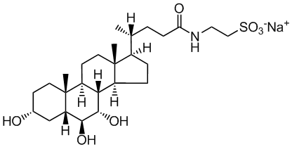 Tauro-α-muricholic acid, sodium salt