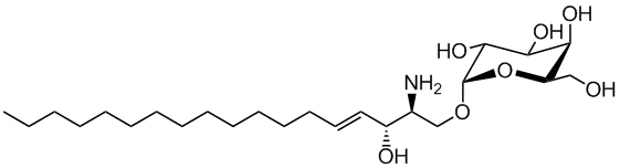 Galactosyl(α)Sphingosine (d18:1)